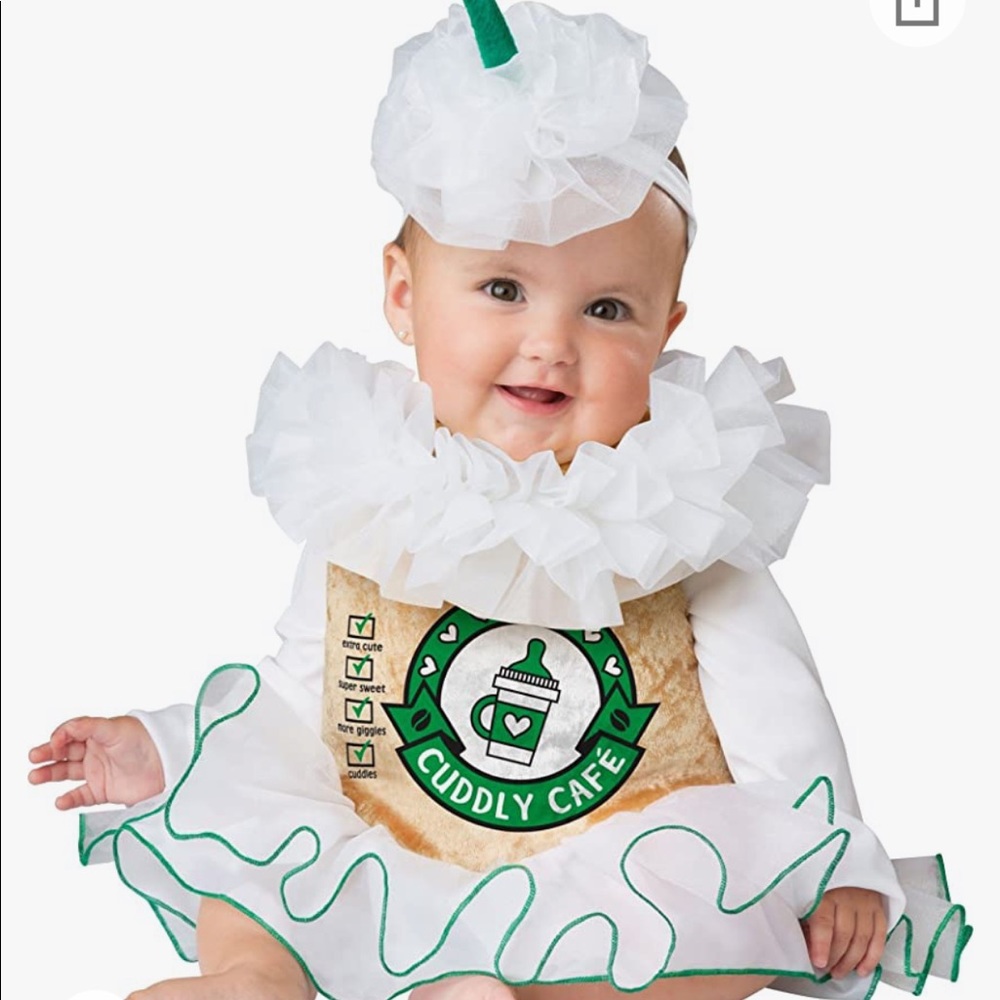 Mommy and Me Barista and Cappuccino Cutie costume